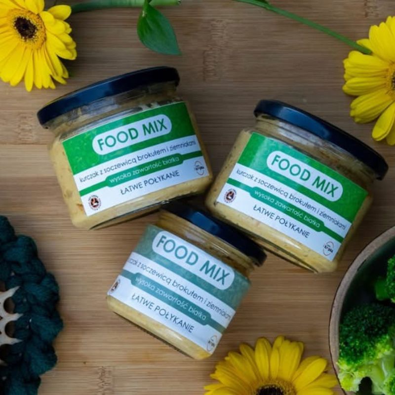 foodmix puree o wysokiej zawartości białka